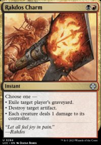 Rakdos Charm - Lost Caverns of Ixalan Commander Decks