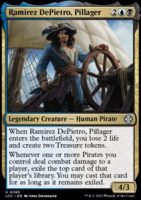 Ramirez DePietro, Pillager - Lost Caverns of Ixalan Commander Decks