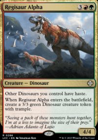 Regisaur Alpha - Lost Caverns of Ixalan Commander Decks