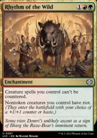 Rhythm of the Wild - Lost Caverns of Ixalan Commander Decks