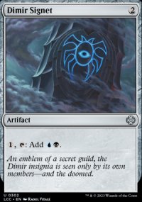 Dimir Signet - Lost Caverns of Ixalan Commander Decks