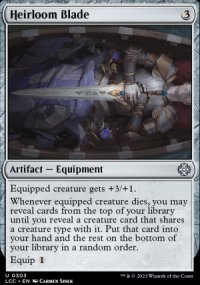 Heirloom Blade - Lost Caverns of Ixalan Commander Decks