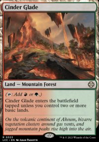 Cinder Glade - Lost Caverns of Ixalan Commander Decks