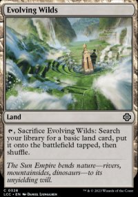 Evolving Wilds - Lost Caverns of Ixalan Commander Decks