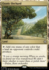 Exotic Orchard - Lost Caverns of Ixalan Commander Decks