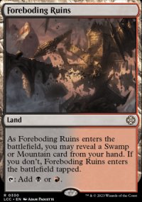 Foreboding Ruins - Lost Caverns of Ixalan Commander Decks