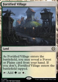 Fortified Village - Lost Caverns of Ixalan Commander Decks