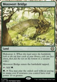 Mosswort Bridge - Lost Caverns of Ixalan Commander Decks