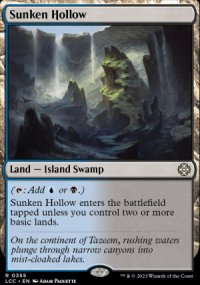Sunken Hollow - Lost Caverns of Ixalan Commander Decks