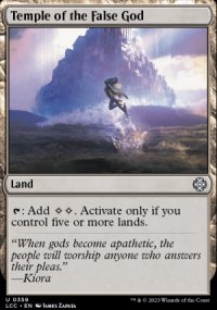 Temple of the False God - Lost Caverns of Ixalan Commander Decks