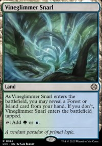 Vineglimmer Snarl - Lost Caverns of Ixalan Commander Decks