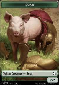 Boar - Lost Caverns of Ixalan Commander Decks