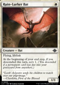 Ruin-Lurker Bat - The Lost Caverns of Ixalan