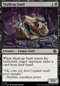 Skullcap Snail - The Lost Caverns of Ixalan