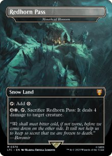 Mouth of Ronom 1 - The Lord of the Rings Commander Decks