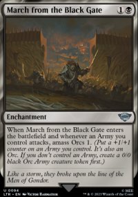 March from the Black Gate 1 - The Lord of the Rings: Tales of Middle-earth
