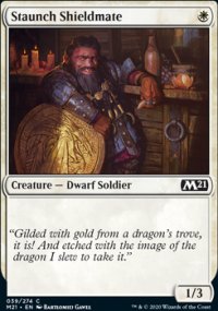 Staunch Shieldmate - Core Set 2021