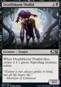 Deathbloom Thallid - Core Set 2021
