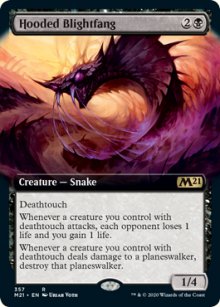 Hooded Blightfang 2 - Core Set 2021