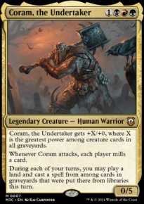 Coram, the Undertaker 1 - Modern Horizons III Commander Decks
