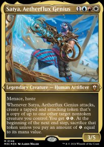 Satya, Aetherflux Genius 6 - Modern Horizons III Commander Decks