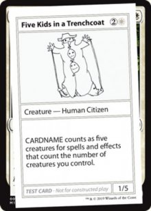 Five Kids in a Trenchcoat - Mystery Booster 2021