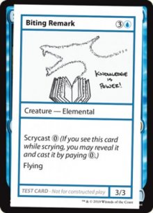 Biting Remark - Mystery Booster 2021