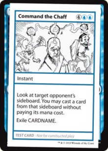 Command the Chaff - Mystery Booster 2021