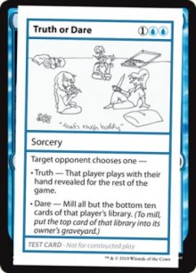 Truth or Dare - Mystery Booster 2021