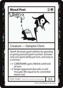 Blood Poet - Mystery Booster 2021