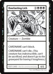 Everlasting Lich - Mystery Booster 2021