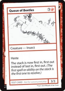 Queue of Beetles - Mystery Booster 2021
