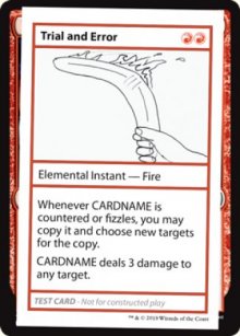 Trial and Error - Mystery Booster 2021