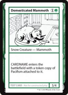 Domesticated Mammoth - Mystery Booster 2021