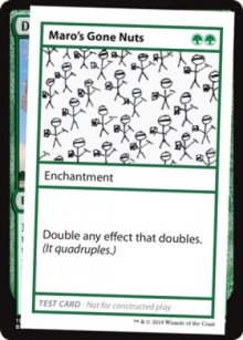 Maro's Gone Nuts - Mystery Booster 2021