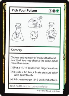 Pick Your Poison (Mystery Booster) - Mystery Booster 2021