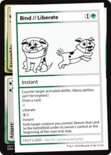 Bind / Liberate - Mystery Booster 2021