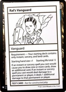 Ral's Vanguard - Mystery Booster 2021