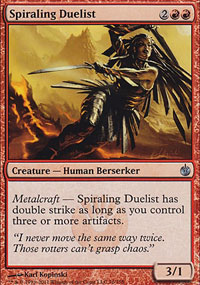 Spiraling Duelist - Mirrodin Besieged