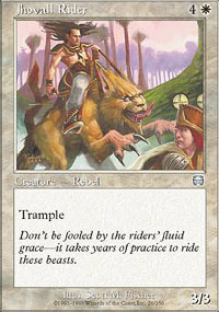 Jhovall Rider - Mercadian Masques