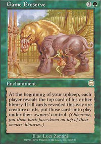 Game Preserve - Mercadian Masques