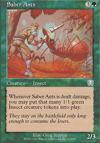 Saber Ants - Mercadian Masques