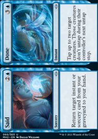Said / Done - Modern Horizons II