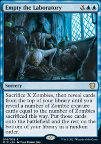 Empty the Laboratory 1 - Innistrad Midnight Hunt Commander Decks