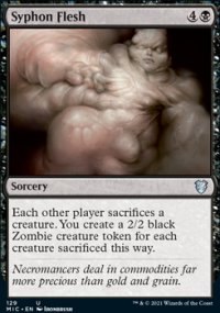 Syphon Flesh - Innistrad Midnight Hunt Commander Decks