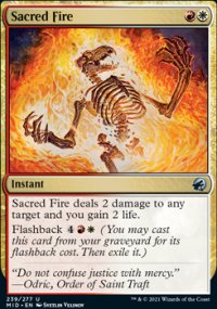 Sacred Fire - Innistrad: Midnight Hunt