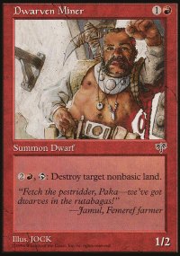 Dwarven Miner - Mirage