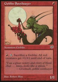 Goblin Soothsayer - Mirage