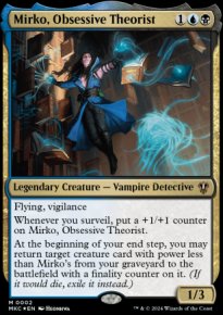 Mirko, Obsessive Theorist 1 - Murders at Karlov Manor Commander Decks