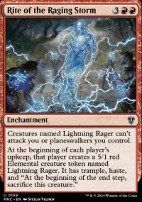 Rite of the Raging Storm - Murders at Karlov Manor Commander Decks